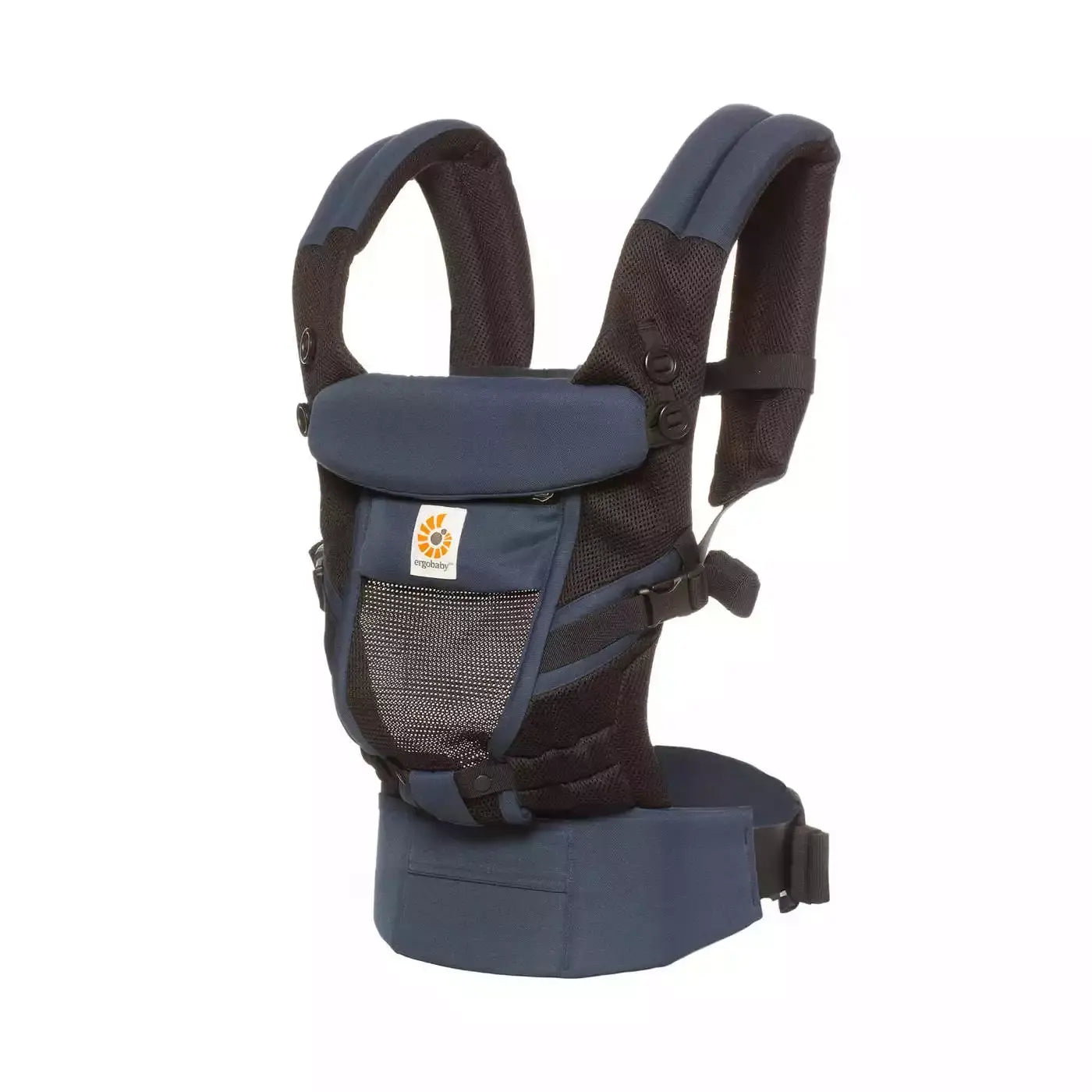 B-Ware Erg Obaby Babytrage Tragesystem Adapt Cool Air Mesh Raven Blau Komforttrage Trage - 2000576139201