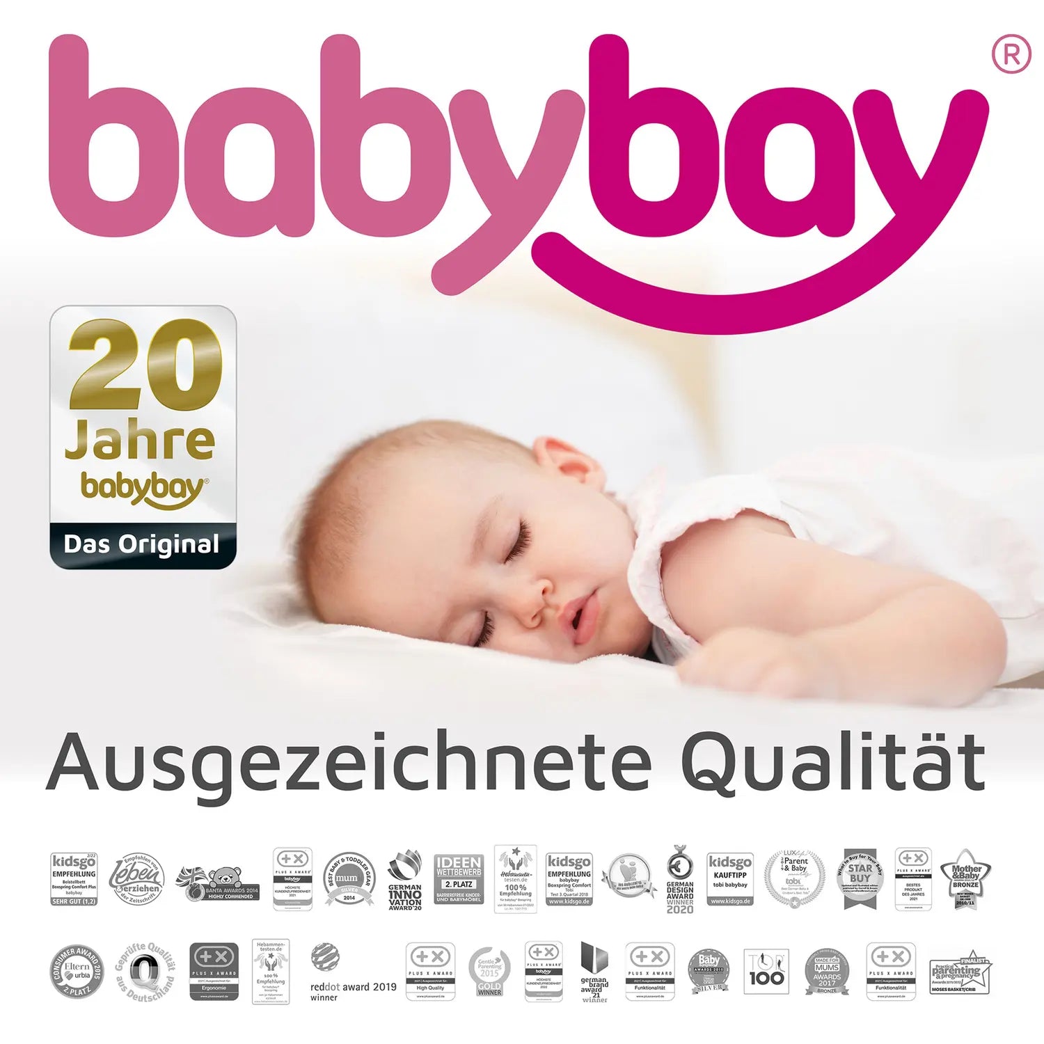 B-Ware Babybay Himmelhalter Baldachinhalter Weiß Bettzubehör Universal Modell - 2000576670605