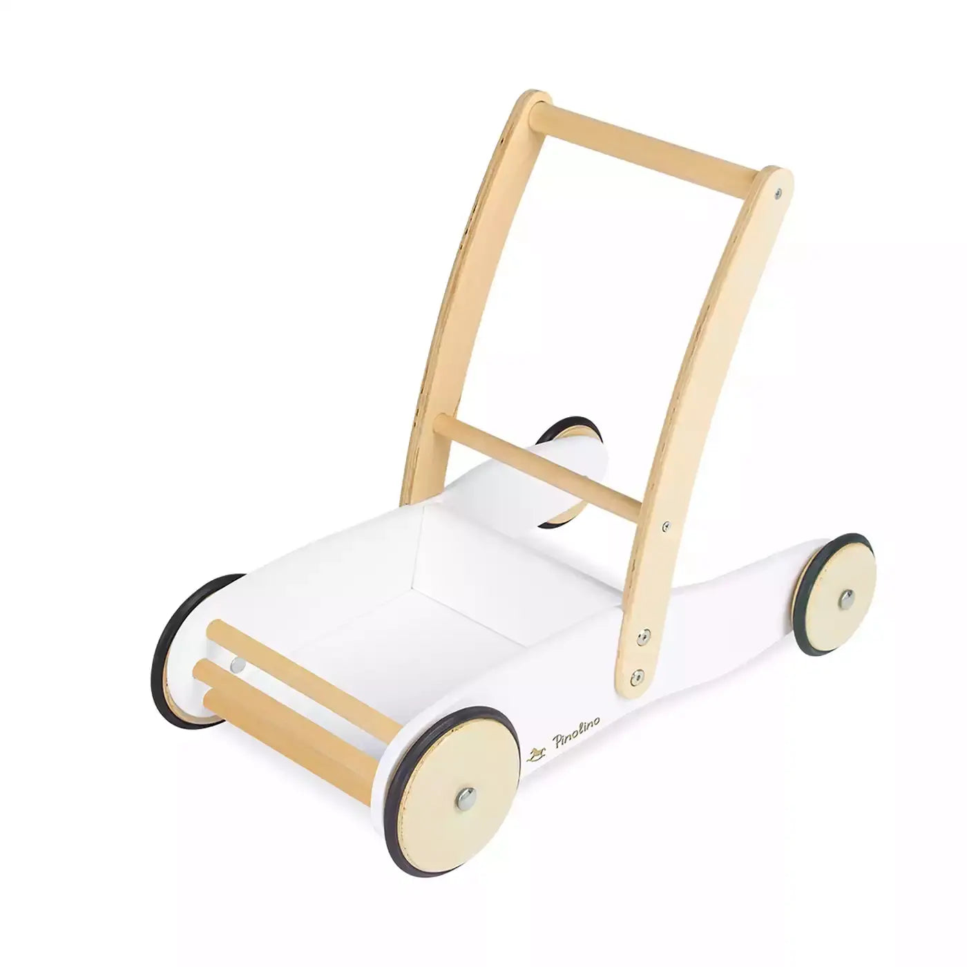 B-Ware Pinolino Lauflernwagen Uli Baby Lauflernhilfe Weiß Buchenholz Bremssystem - 2000577194308