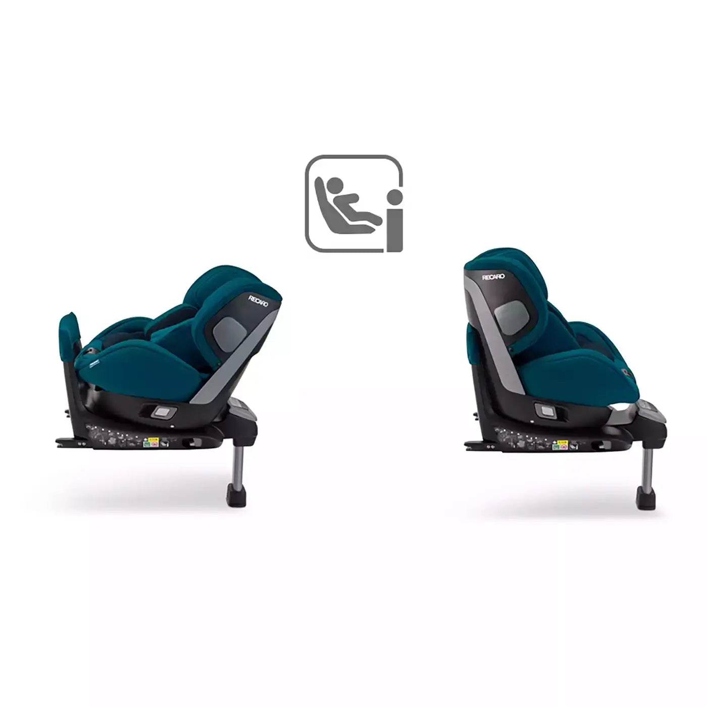 B-Ware Recaro Autositz Sitz Kindersitz Salia Select Teal Green Drehbar Isofix I Size - 2000577363872