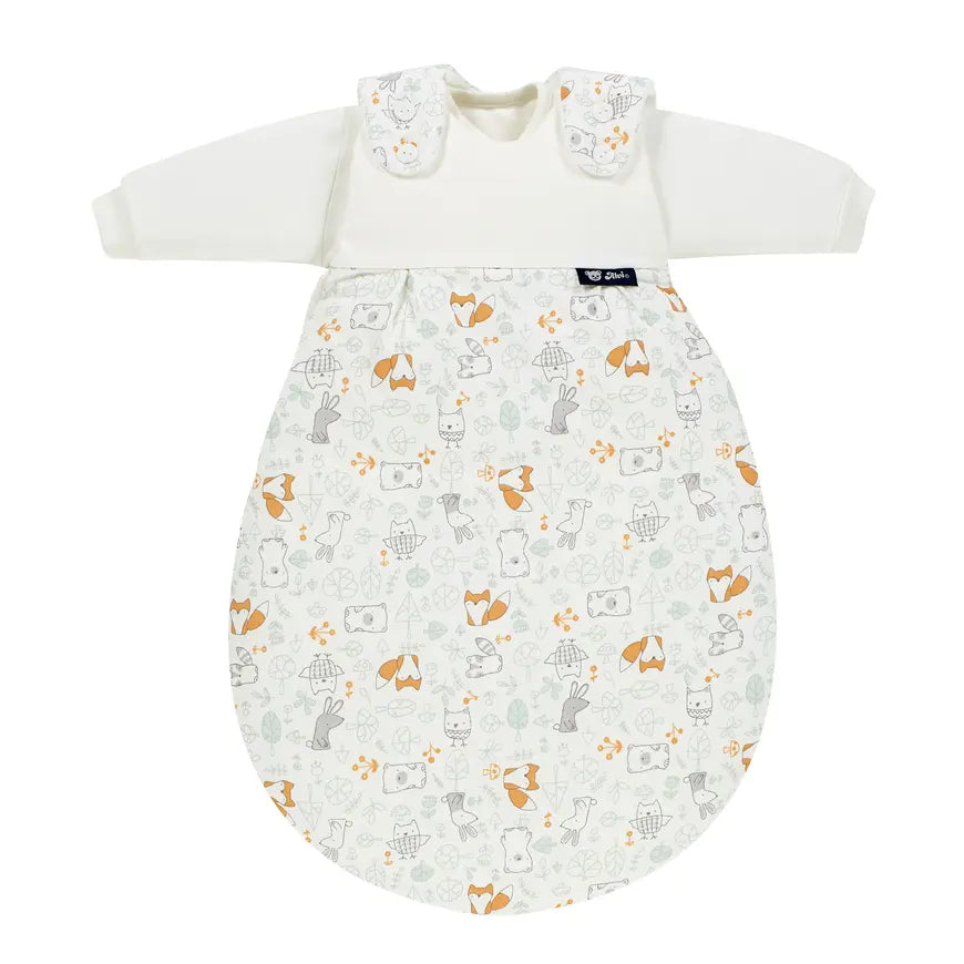 B-Ware Alvi Schlafsack Strampler Baby Mäxchen Tiere Größe 56/62 Set Baby Schlafbeutel - 2000578776206