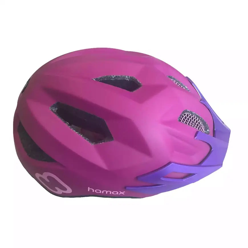 Hamax Helm Flow Fahrradhelm Kopfschutz Kinderhelm Pink Lila Mädchen B-Ware