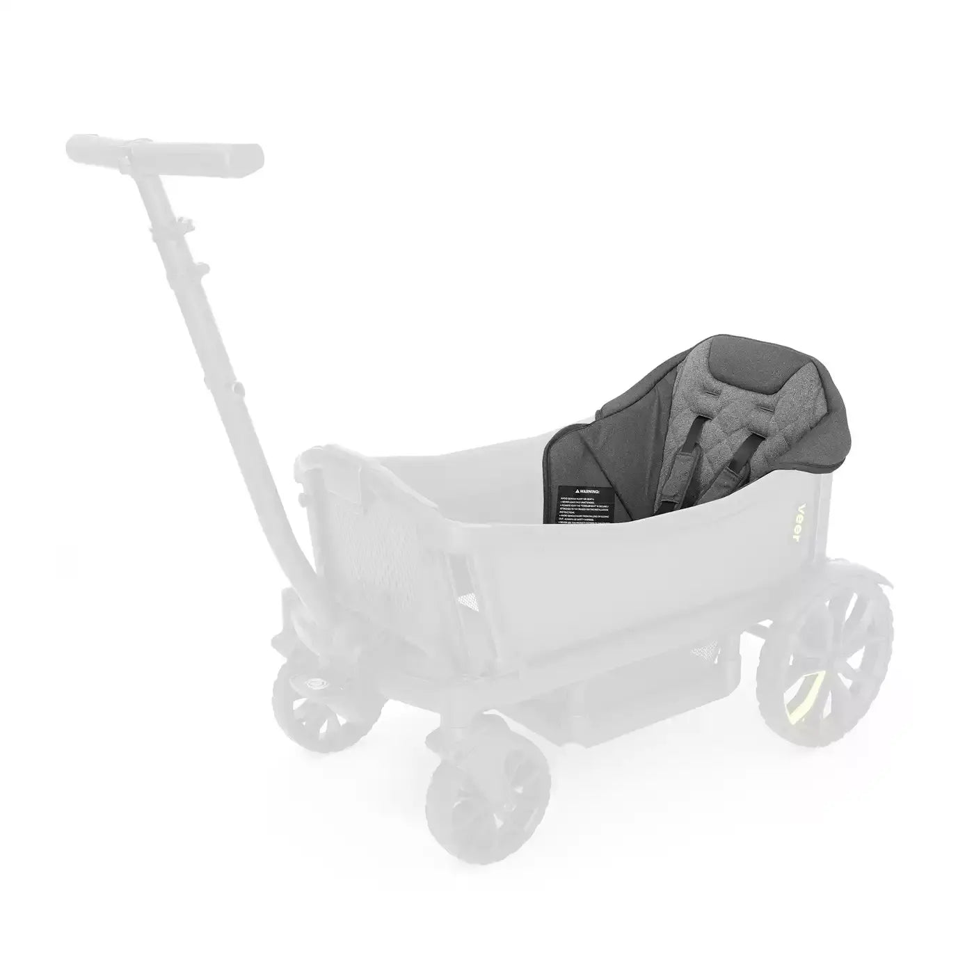 B-Ware Veer Cruiser Sitzeinsatz Auflage Kindersitz Zubehör Für Kinderwagen Schwarz