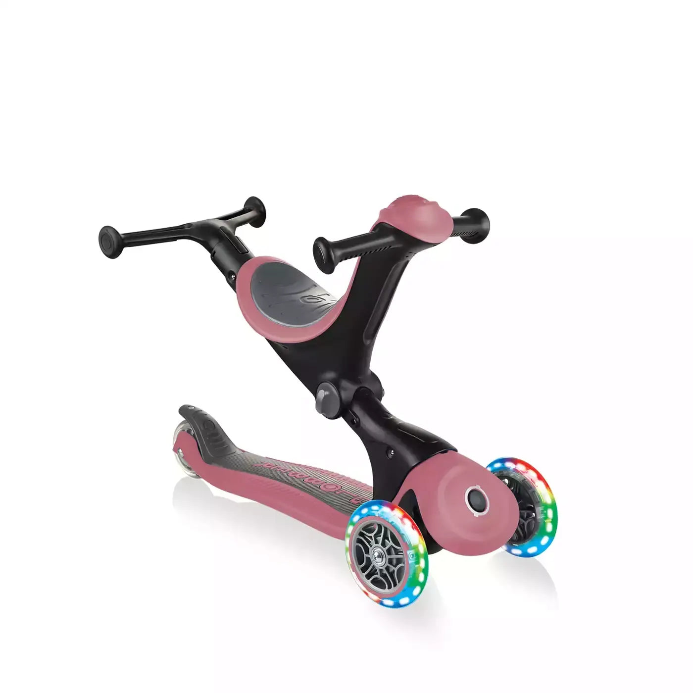 B-Ware Globber Go Up Deluxe Lights Roller Dreirad Kinderfahrzeug Pastel Pink Led Räder - 2000579044410