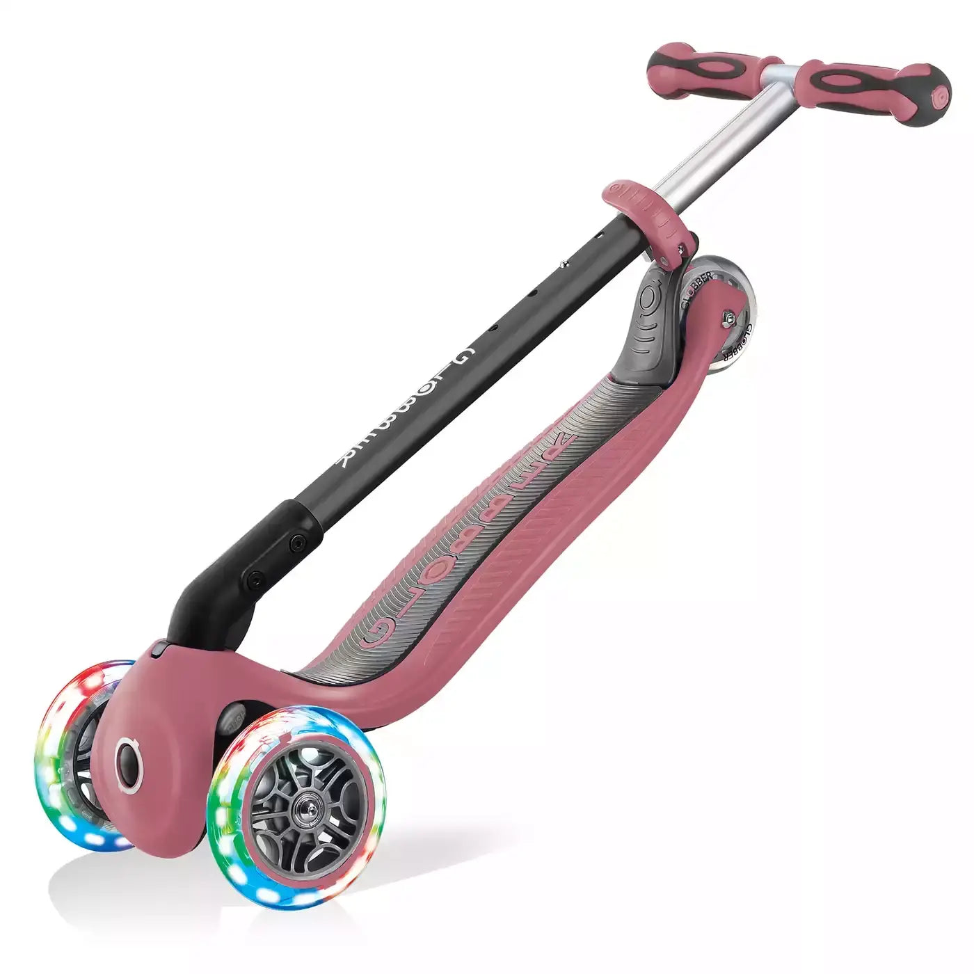 B-Ware Globber Go Up Deluxe Lights Roller Dreirad Kinderfahrzeug Pastel Pink Led Räder - 2000579044410