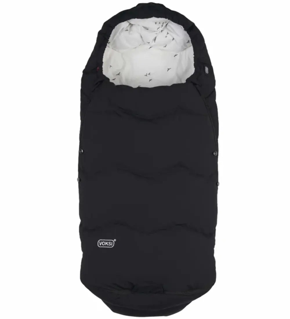 B-Ware Voksi Fußsack Schlafsack Baby Explorer Schwarz Kinderwagen Autositze Daunen - 2000579106149