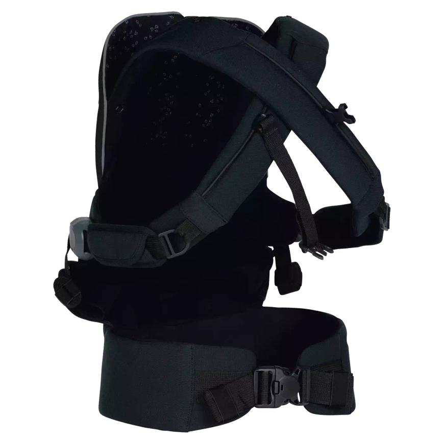 BeSafe Babytrage Tragehilfe Haven Night Premium Leaf Schwarz Babytragegurt - 2000579377020