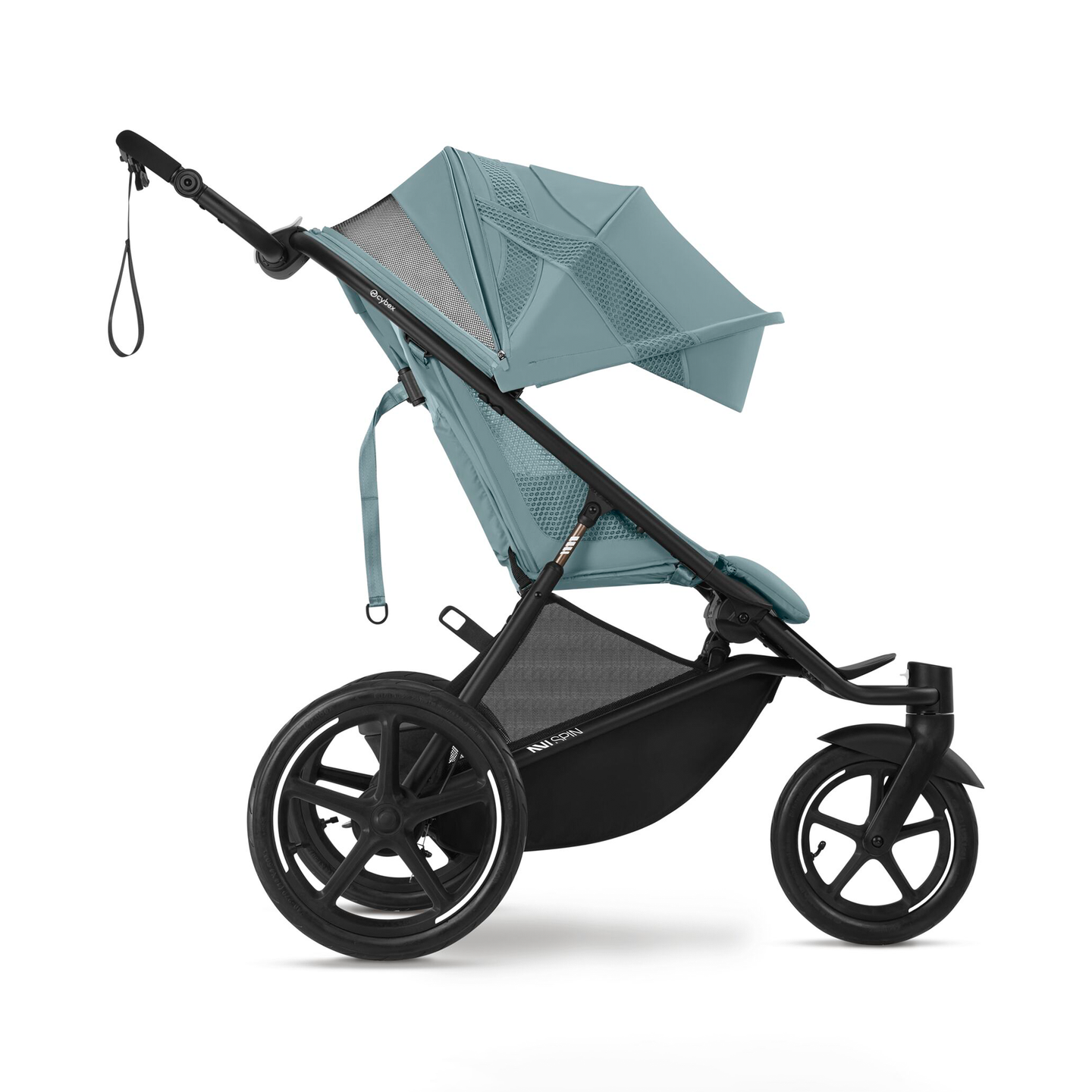 cybex Avi Spin Kinderwagen Buggy Kinderwagen Stormy Blue Sonnenverdeck sportlich - 2000580168839
