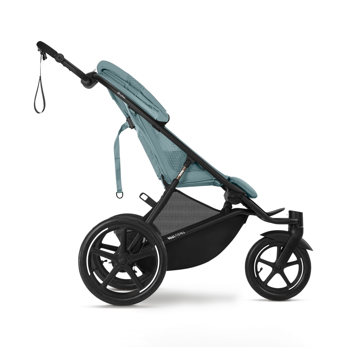 cybex Avi Spin Kinderwagen Buggy Kinderwagen Stormy Blue Sonnenverdeck sportlich - 2000580168839
