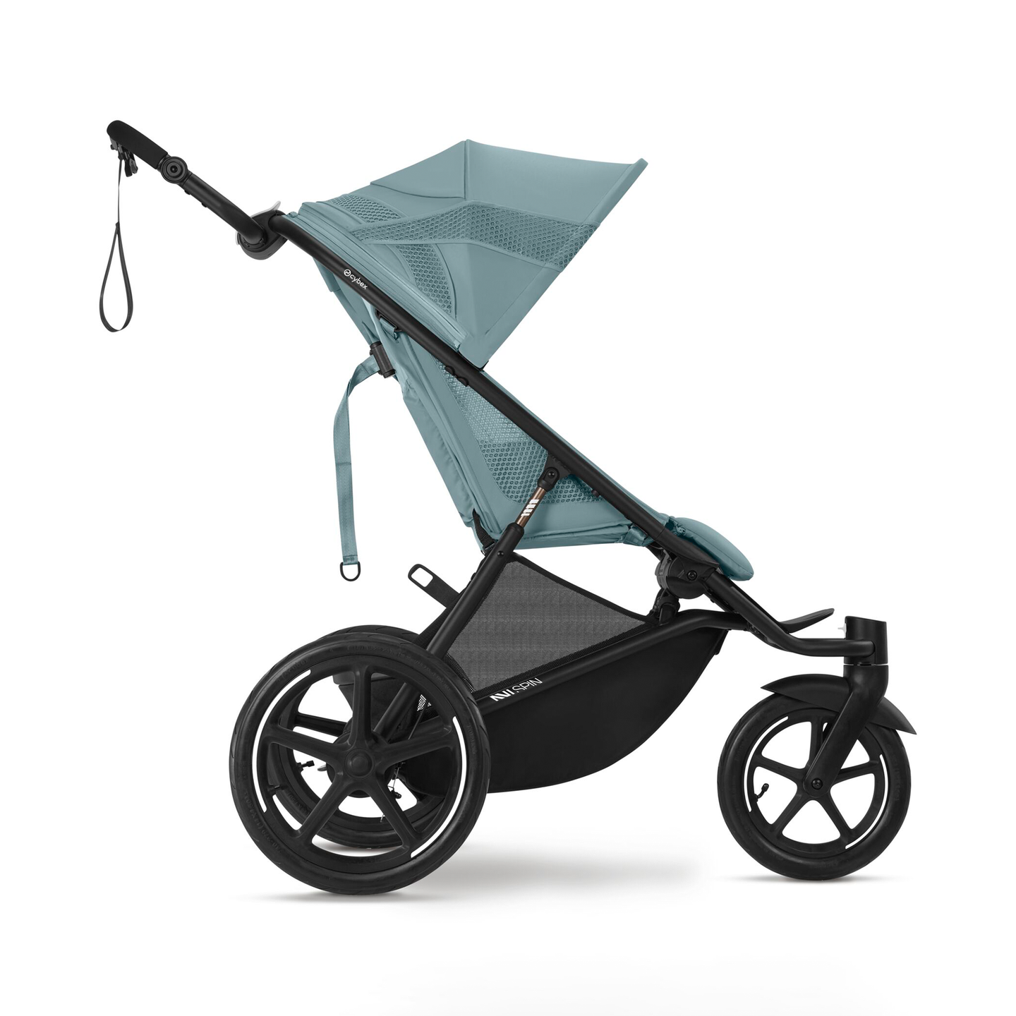 cybex Avi Spin Kinderwagen Buggy Kinderwagen Stormy Blue Sonnenverdeck sportlich - 2000580168839