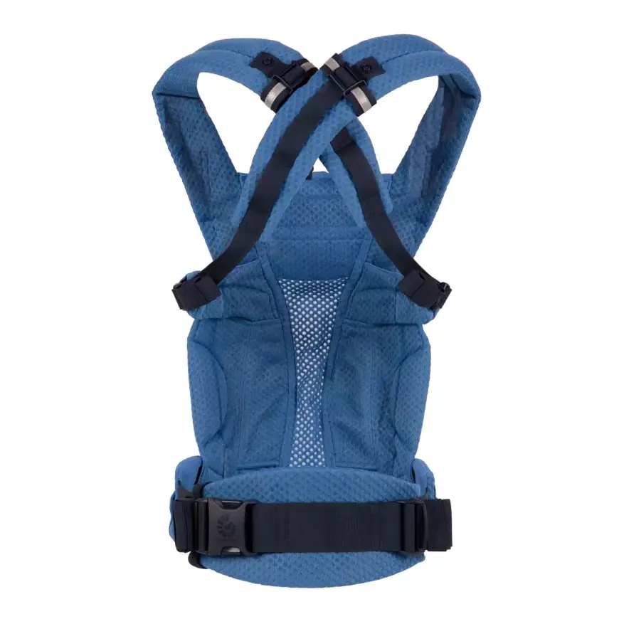 B-Ware Ergobaby Babytrage Tragesack Omni Breeze Sapphire Blue Mesh Komforttrage Kind - 2000580468274