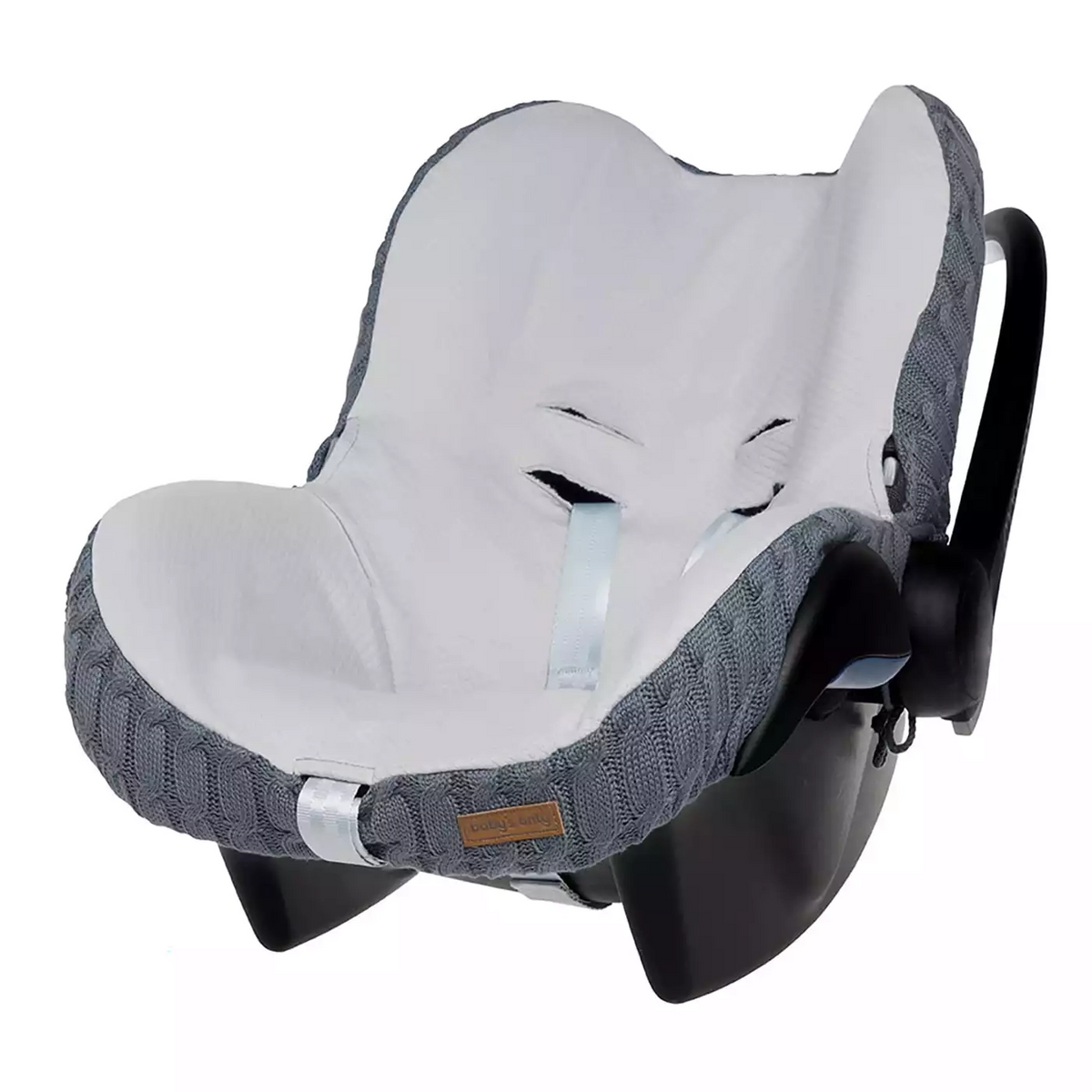 Baby's Only Sitzbezug Bezug Maxi Cosi Babyschale Cable Granit Granit - 2000580852103