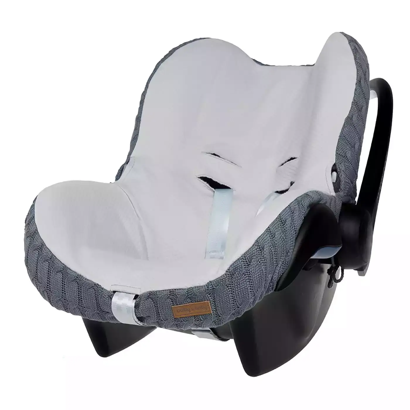 B-Ware Baby's Only Sitzbezug Bezug Maxi Cosi Babyschale Cable Granit Kindersitz Granit - 2000580852103