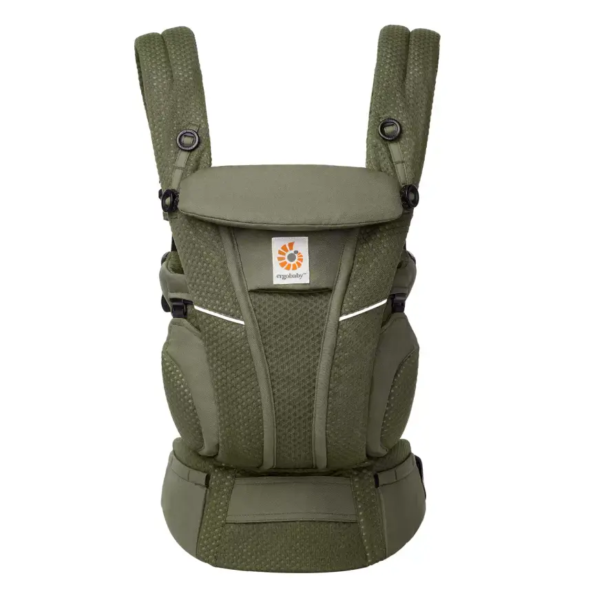 Erg Obaby Babytrage Tragehilfe Omni Breeze Olive Green Komforttrage Baby B-Ware - 2000581302102
