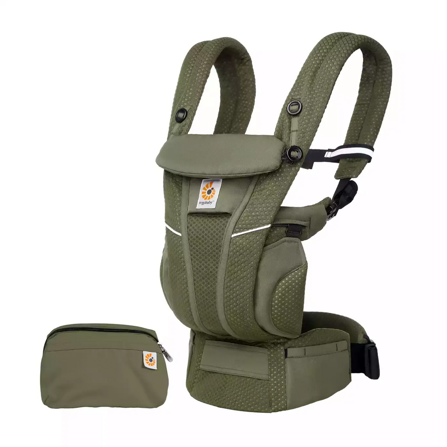 Erg Obaby Babytrage Tragehilfe Omni Breeze Olive Green Komforttrage Baby B-Ware - 2000581302102
