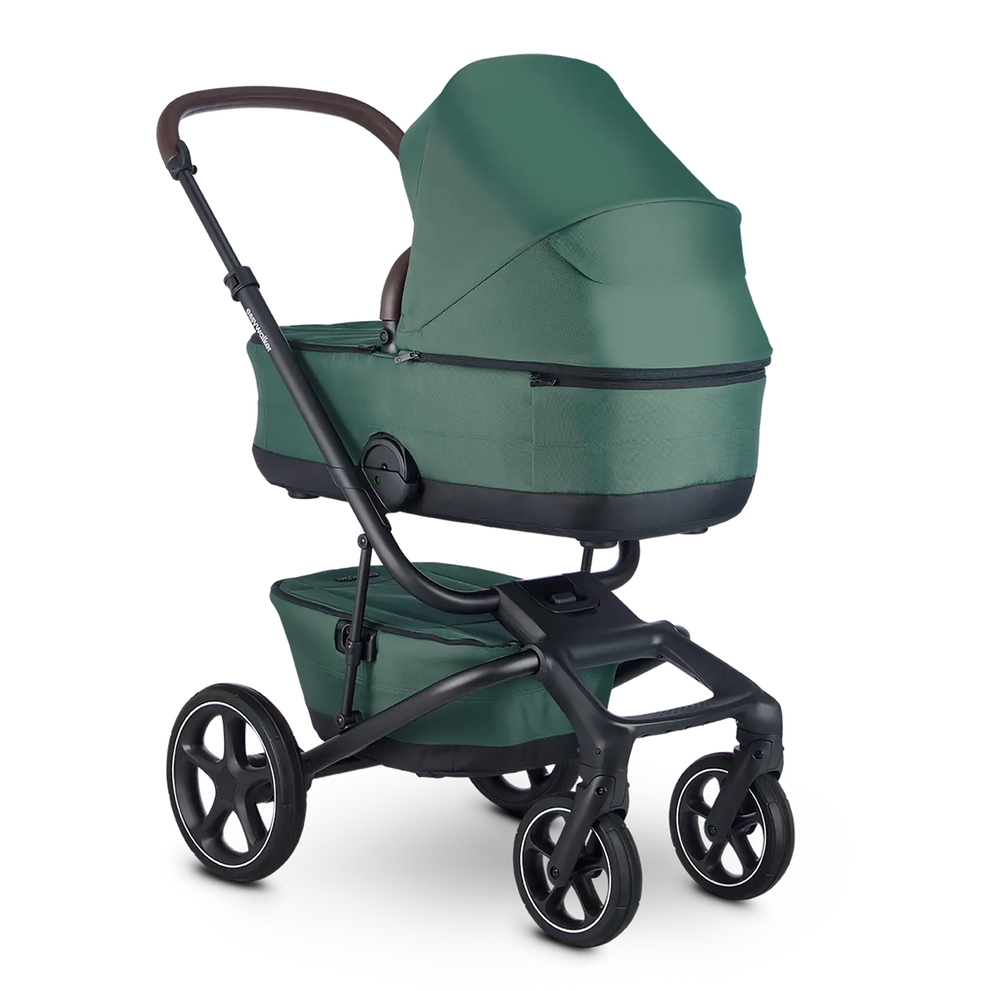 B-Ware Easywalker Babywanne Tragetasche Jimmey Wanne Pine Green Regenverdeck - 2000581898650