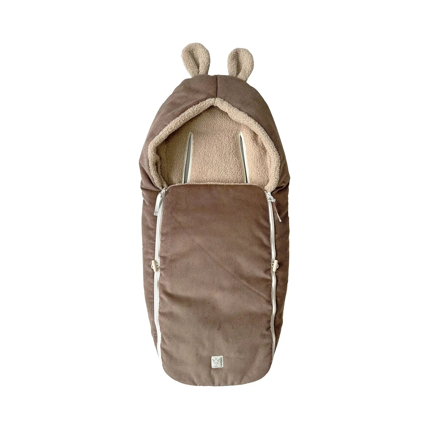 B-Ware Kaiser Hima Babyschalen Fußsack Caribou Fußsack Babywanne Cordoptik Kapuze Wind - 2000582596135