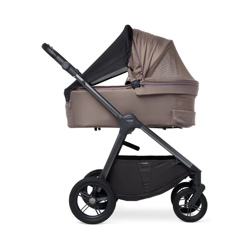 B-Ware Mast Kinderwagen Buggy M.5x Kombi Wagen Babywanne Sportsitz Regenschutz Taupe - 2000583015581