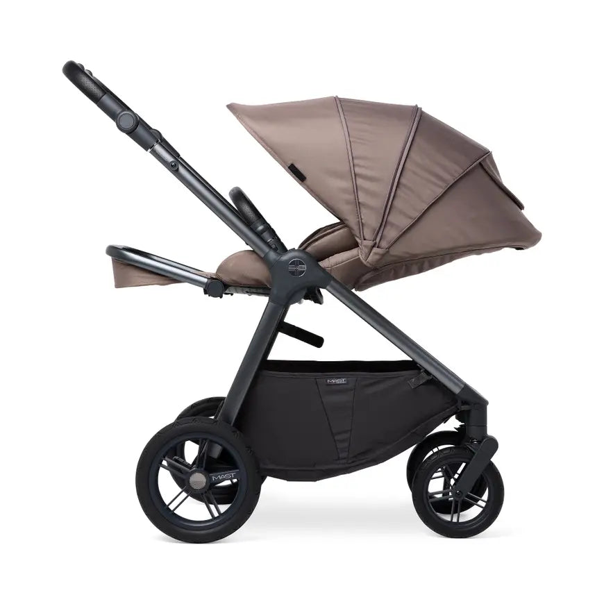 B-Ware Mast Kinderwagen Buggy M.5x Kombi Wagen Babywanne Sportsitz Regenschutz Taupe - 2000583015581