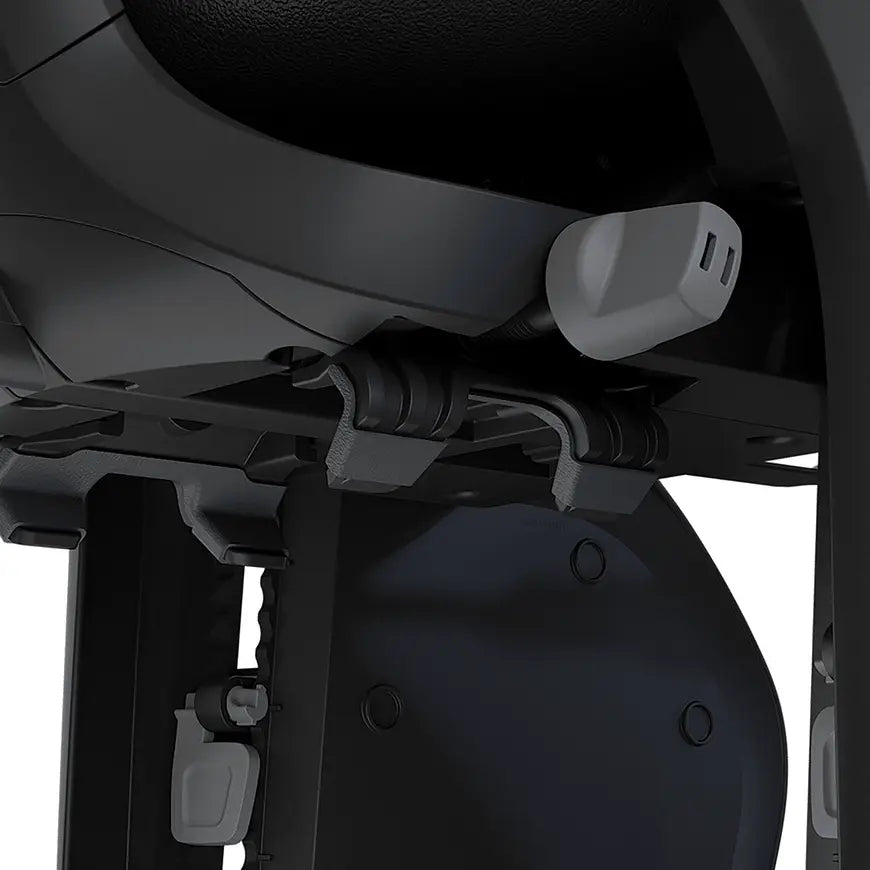 B-Ware Thule Yepp 2 Maxi Gepäckträgermontage Fahrradsitz Kindersitz Midnight Black