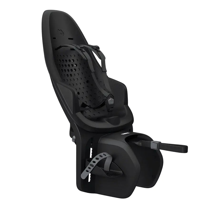 B-Ware Thule Yepp 2 Maxi Gepäckträgermontage Fahrradsitz Kindersitz Midnight Black