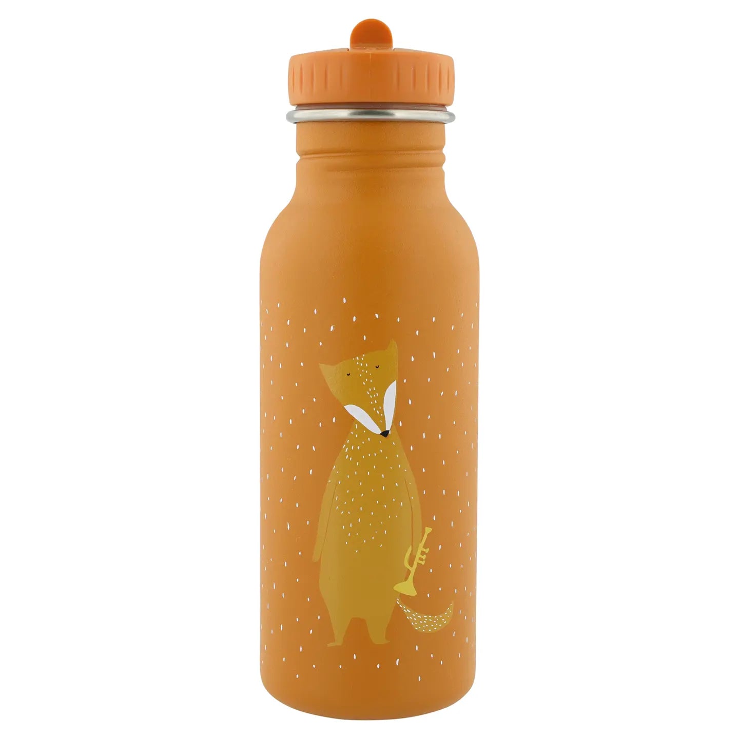 B-Ware Trixie Trinkflasche Wasserflasche Flasche Kinder Edelstahl Orange Mr Fox 500 Ml - 2000583868408