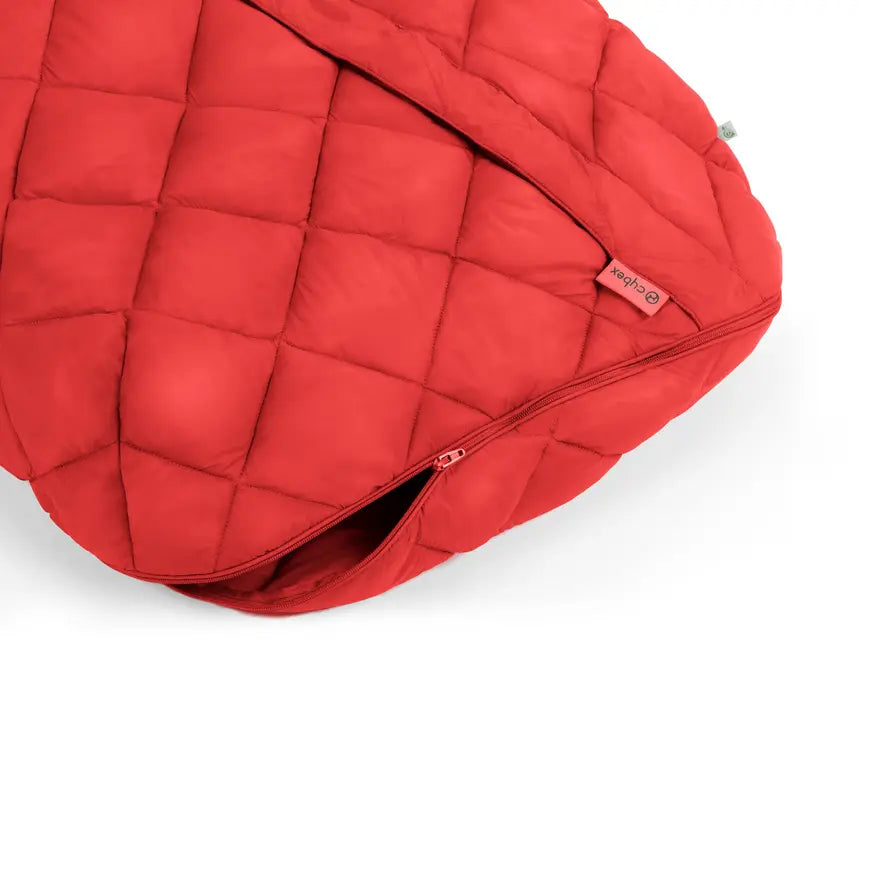 B-Ware Cybex Fußsack Kinderwagen Fußmuff Snogga 2 Hibiscus Red Ganzjahres Baby Rot - 2000583941507