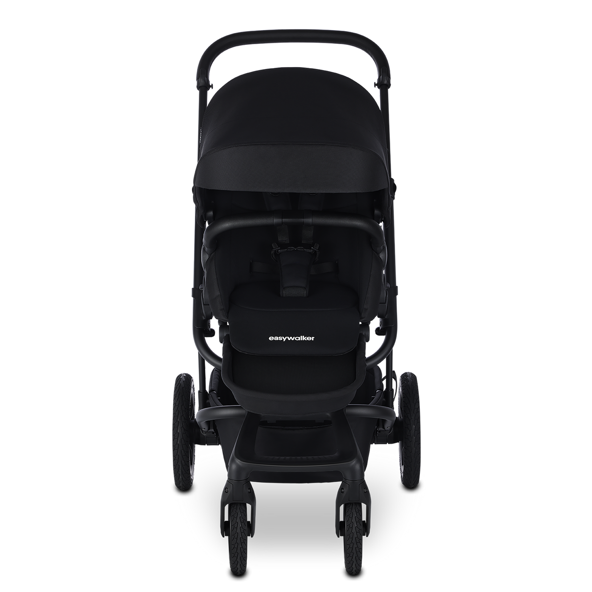 easywalker Harvey⁵ Air Kinderwagen Buggy Midnight Black Kombikinderwagen Verdeck - 2000584758838