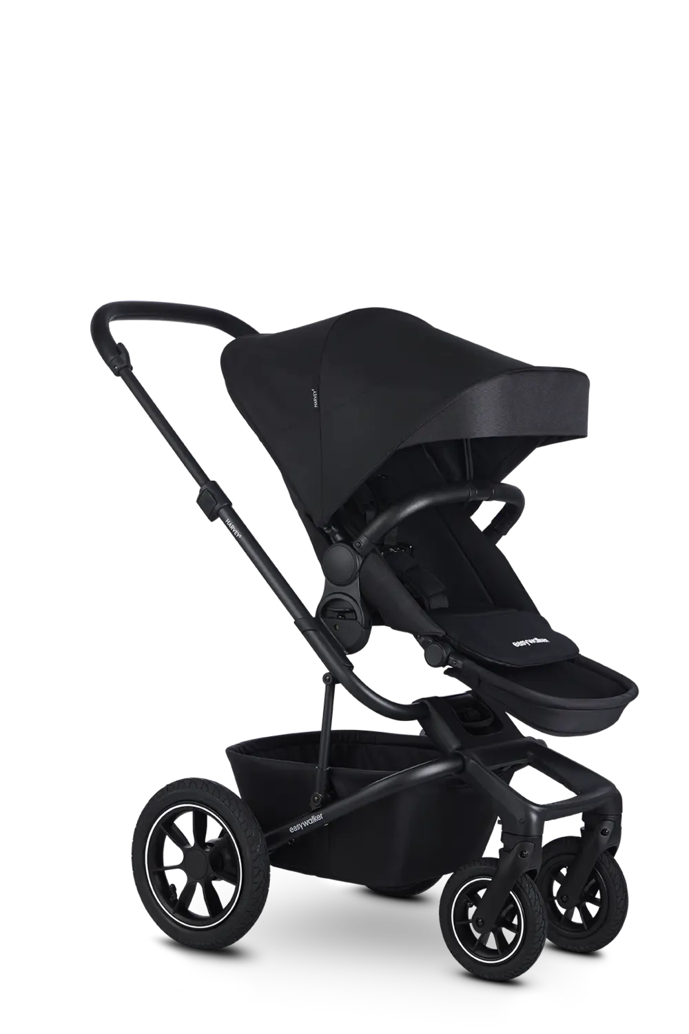 B-Ware Easywalker Harvey⁵ Air Kinderwagen Buggy Midnight Black Kombikinderwagen Verdeck - 2000584758838