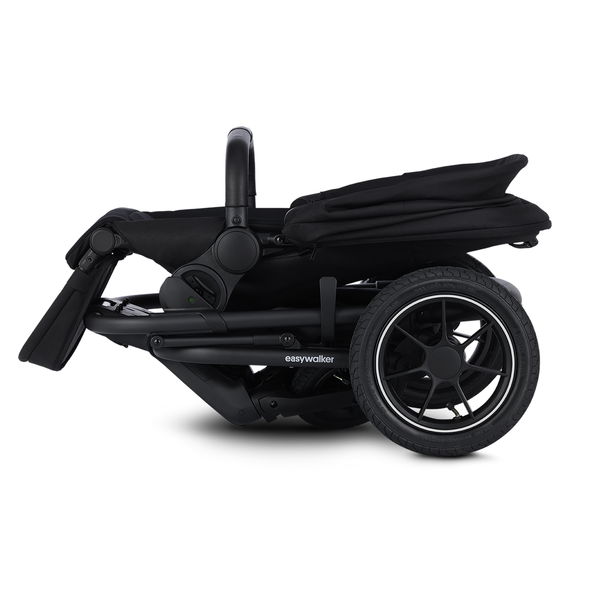 easywalker Harvey⁵ Air Kinderwagen Buggy Midnight Black Kombikinderwagen Verdeck - 2000584758838