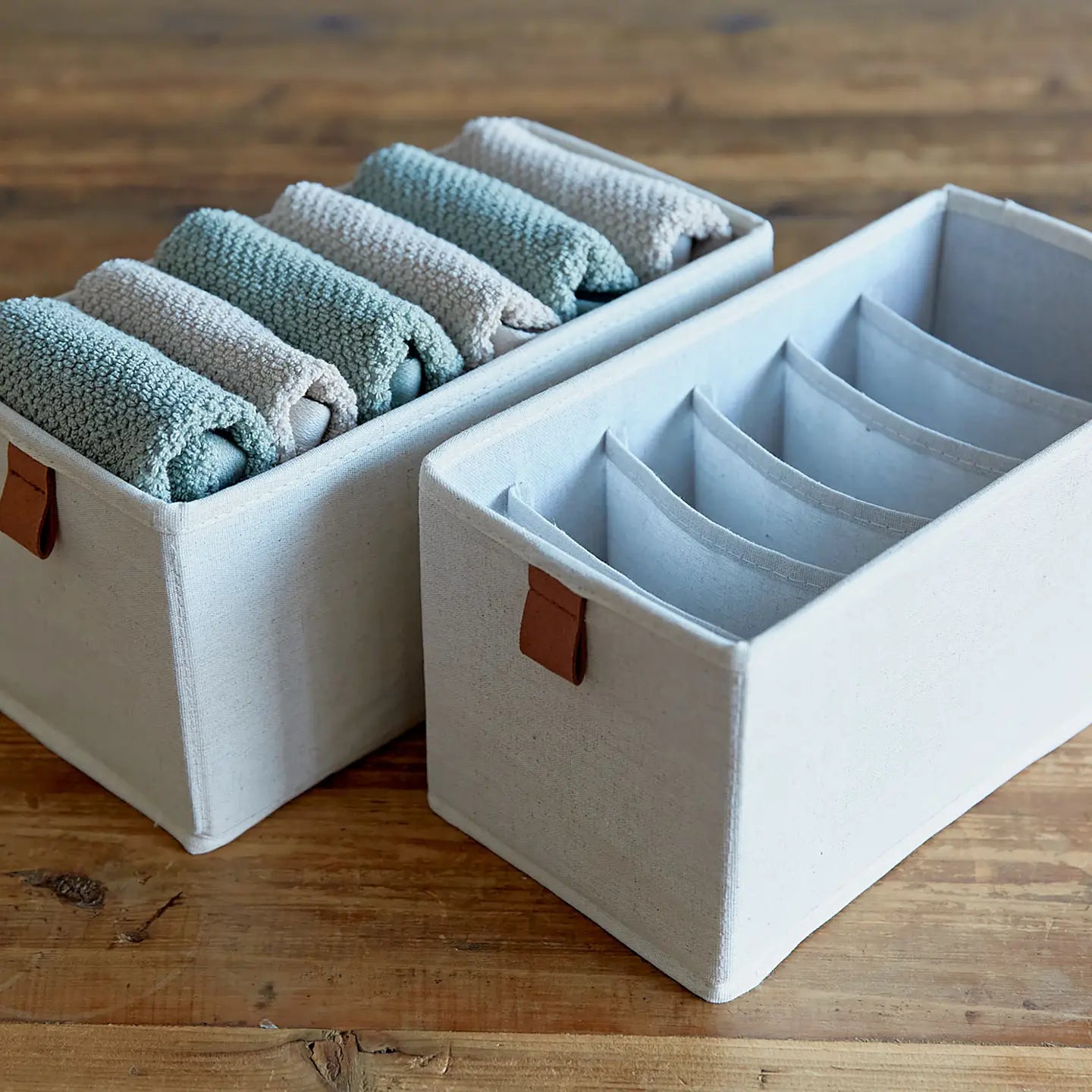 B-Ware Store.It 2er Set Organizer Aufbewahrungsbox Schrank Beige 4 Sets - 2000584831906