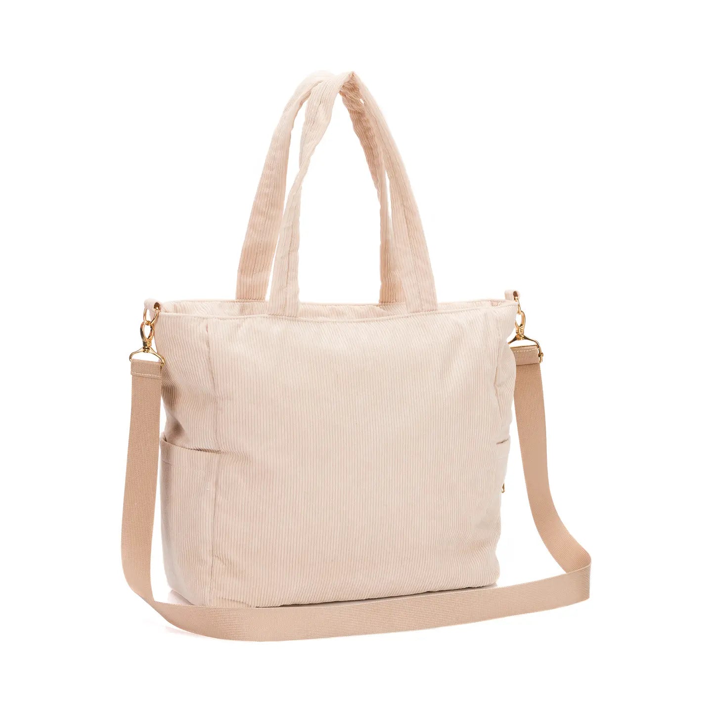 B-Ware Little One Wickeltasche Tasche Baby Wickeltasche Cord Flaschenwärmer Unterlage - 2000585549619