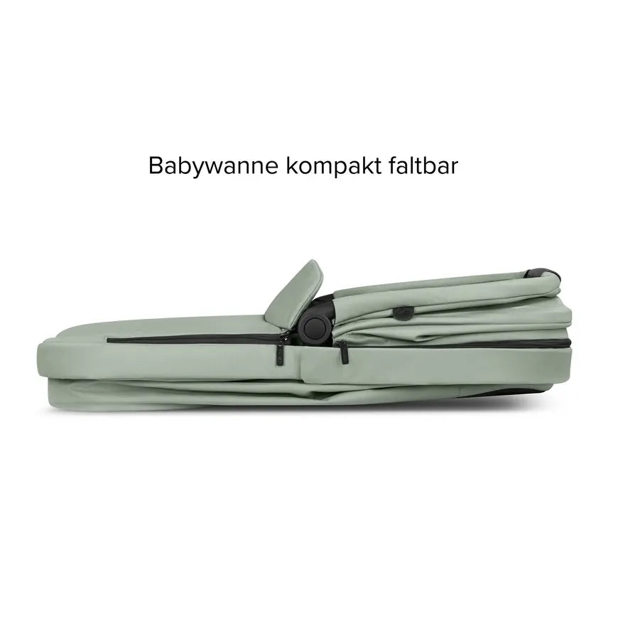B-Ware Abc Design Babywanne Kinderwagenaufsatz Babywanne Mintgrün Cozy Cloud Matratze514 - 2000585583613