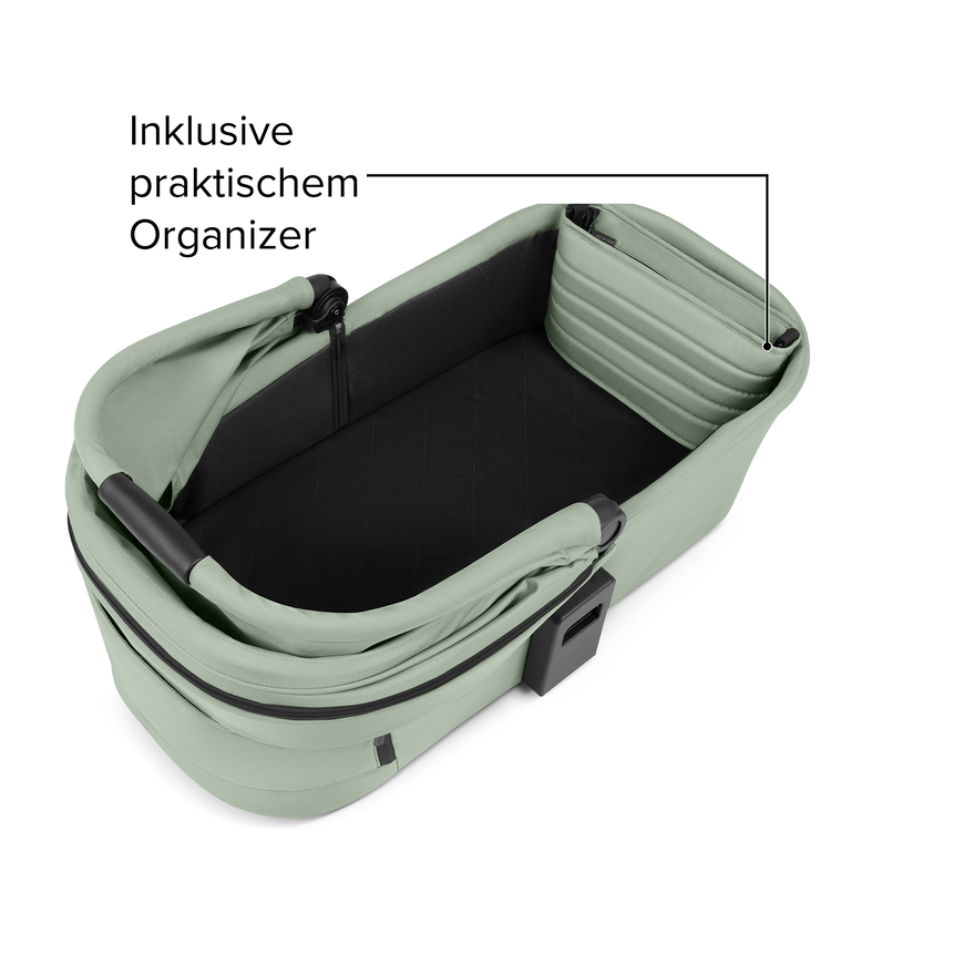 ABC Design Babywanne Kinderwagenaufsatz Babywanne Mintgrün CozyCloud Matratze514 - 2000585583613