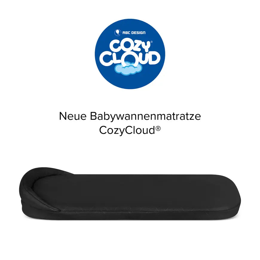 B-Ware Abc Design Babywanne Kinderwagenaufsatz Babywanne Mintgrün Cozy Cloud Matratze - 2000585583613