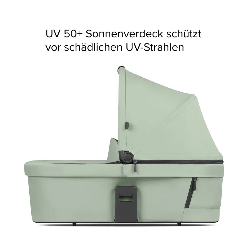 B-Ware Abc Design Babywanne Kinderwagenaufsatz Babywanne Mintgrün Cozy Cloud Matratze514 - 2000585583613