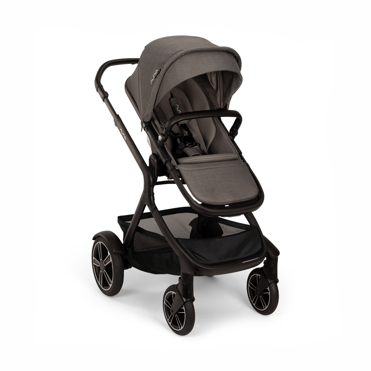 nuna Kinderwagen Buggy DEMI next Thunder grau Sportsitz Einkaufskorb Regenschutz - 2000585610258