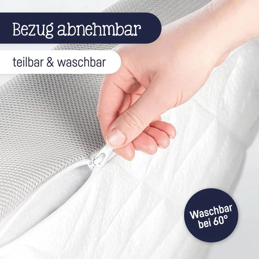 B-Ware Matratze Babymatratze Zöllner Dr Lübbe Air Sensitive 70 X 140 Cm Nässe Schutz  - 2000585614003