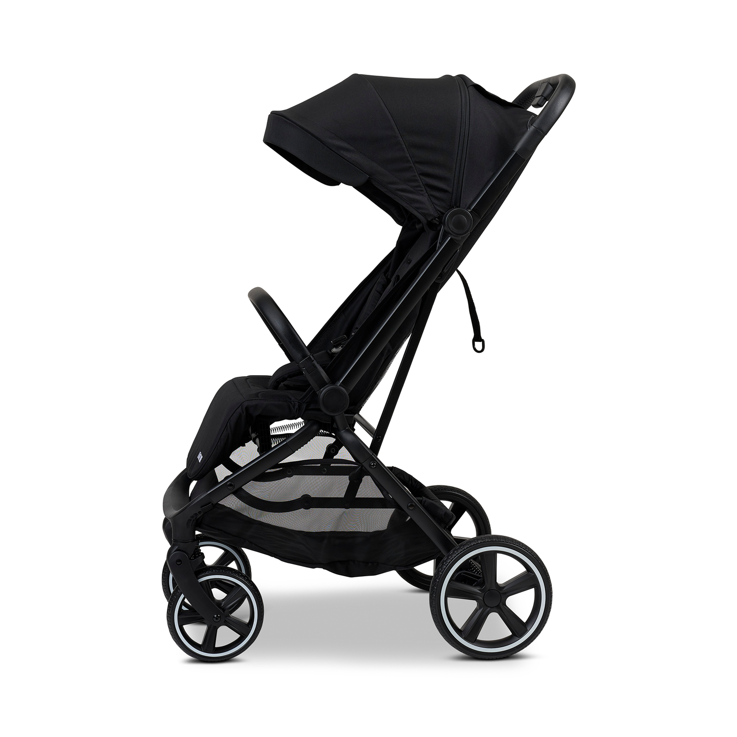 LITTLE ONE Buggy Kinderwagen Glow XL Schwarz Black Melange Liegeposition Korb - 2000585820602