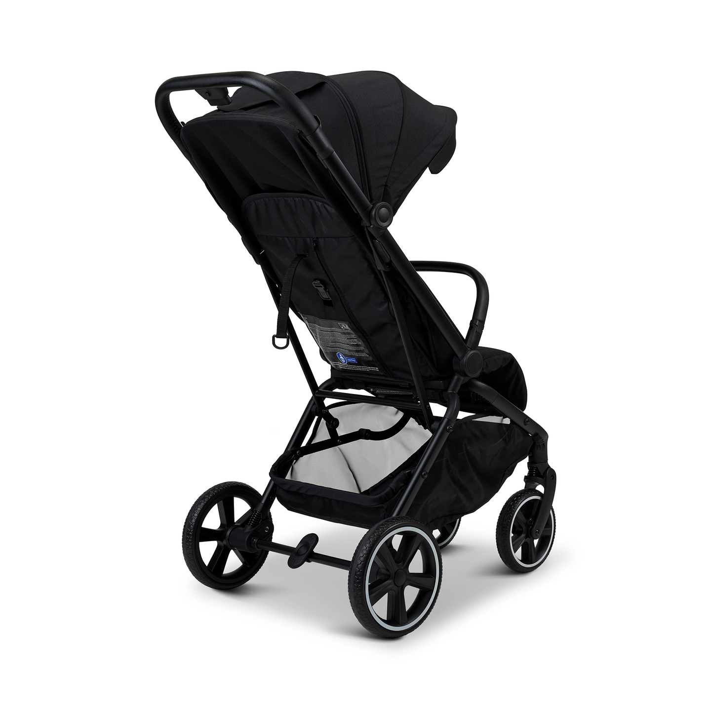 LITTLE ONE Buggy Kinderwagen Glow XL Schwarz Black Melange Liegeposition Korb - 2000585820602