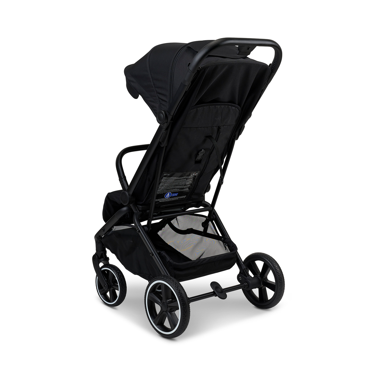 LITTLE ONE Buggy Kinderwagen Glow XL Schwarz Black Melange Liegeposition Korb - 2000585820602