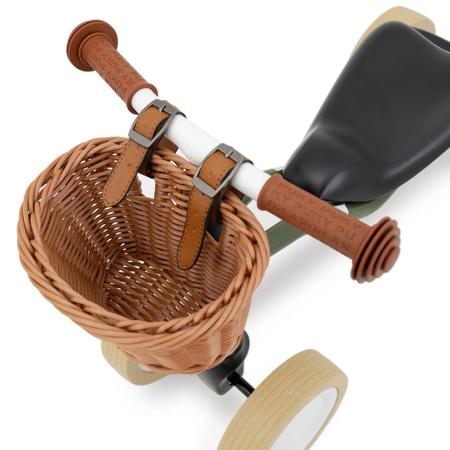 B-Ware Puky Wutsch Rutschfahrzeug Lauflernrad Olivgrün Sicherheit Sitz Korb Kinder - 2000585852801