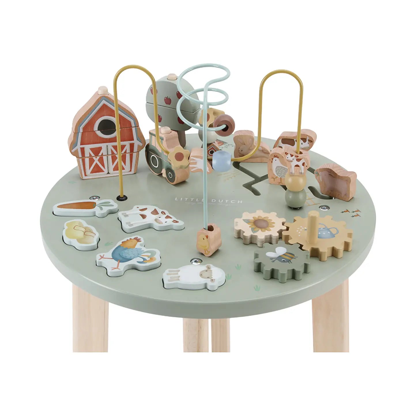 B-Ware Little Dutch Aktivitätentisch Spieltisch Bauernhof Motorikspielzeug Siehe Text - 2000585929206