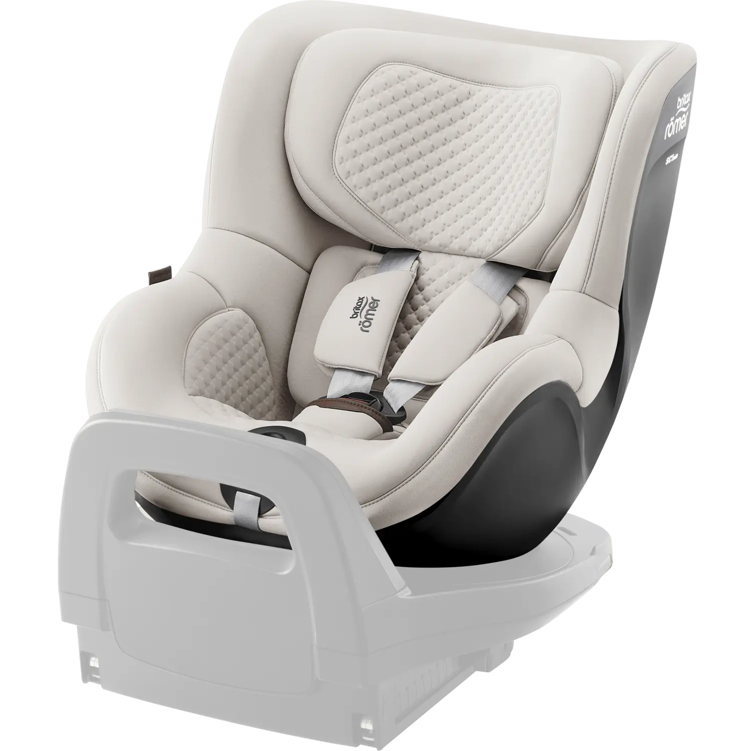 B-Ware Britax Römer Kindersitz Autositz  Dualfix 5 Z Soft Taupe - 4000984912463
