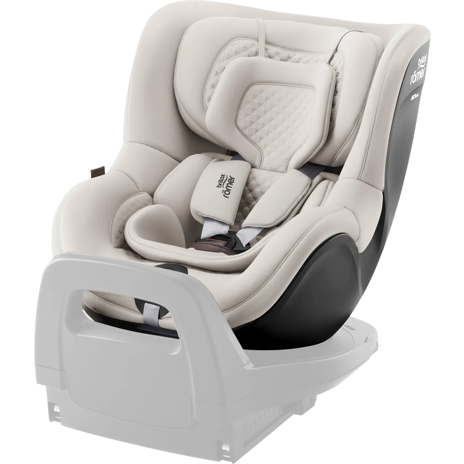 B-Ware Britax Römer Kindersitz Autositz  Dualfix 5 Z Soft Taupe - 4000984912463