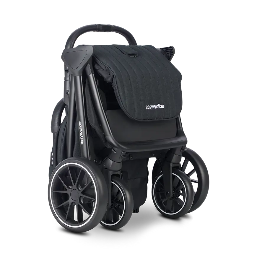 B-Ware Easy Walker Kinderwagen Jackey² Xl Buggy Babywagen Reisebuggy Midnight Black - 2000586038006