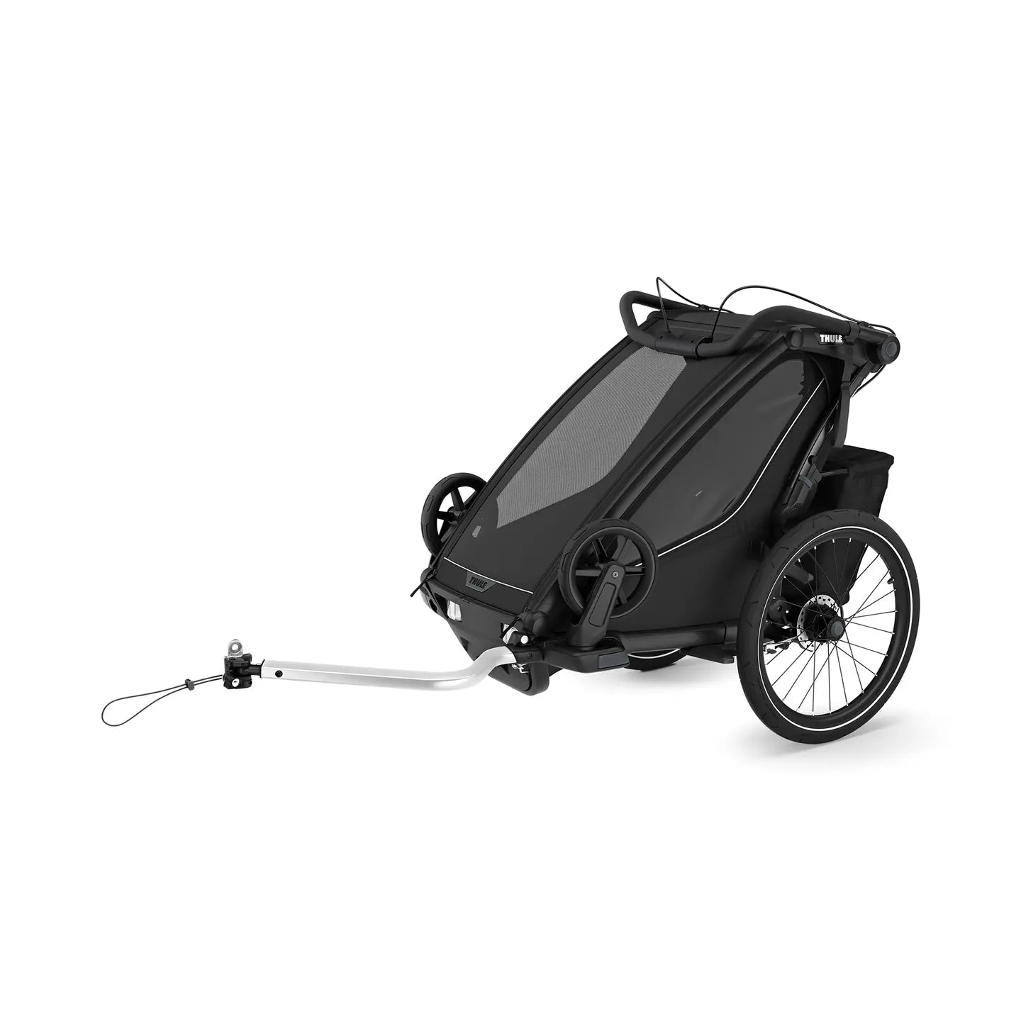 B-Ware Thule Fahrradanhänger Kinderwagen Chariot Sport 2 Single Schwarz Multisport - 2000586110207
