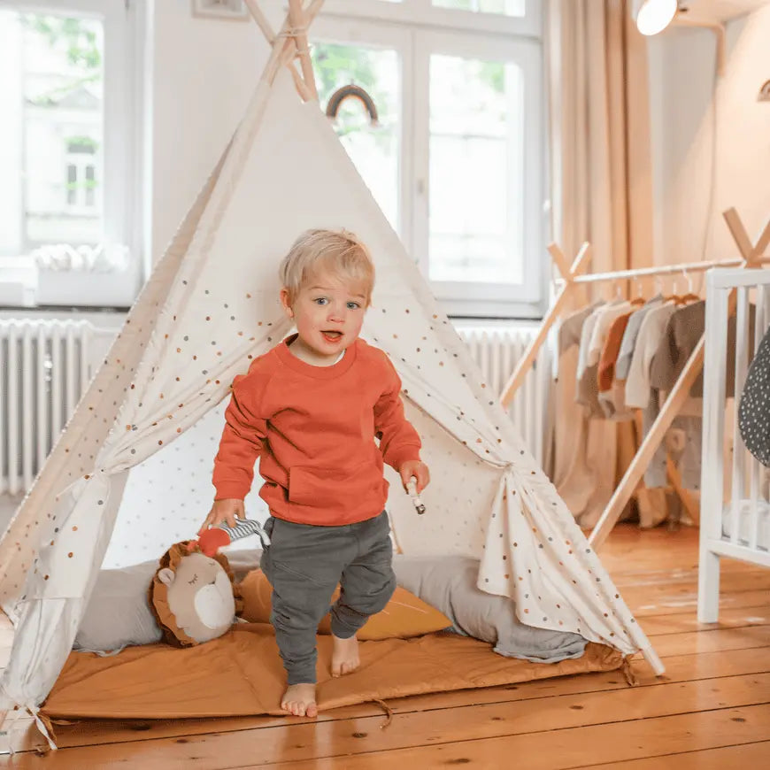 B-Ware Little One Tipi Spielzelt Zelt Kinderzelt Matratze Zwei Fenster Spielen - 2000586128103