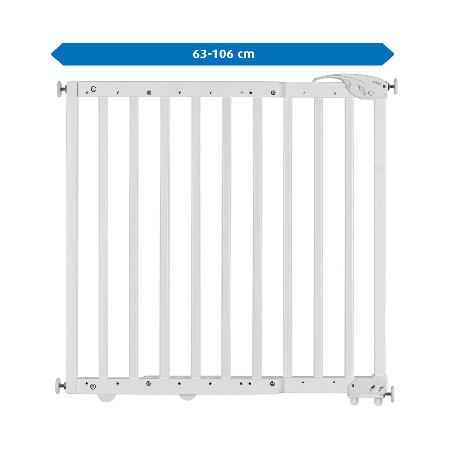 B-Ware Reer Klemmgitter Schraubgitter 63 106 Cm Treppengitter Babygitter Baby Sicherung