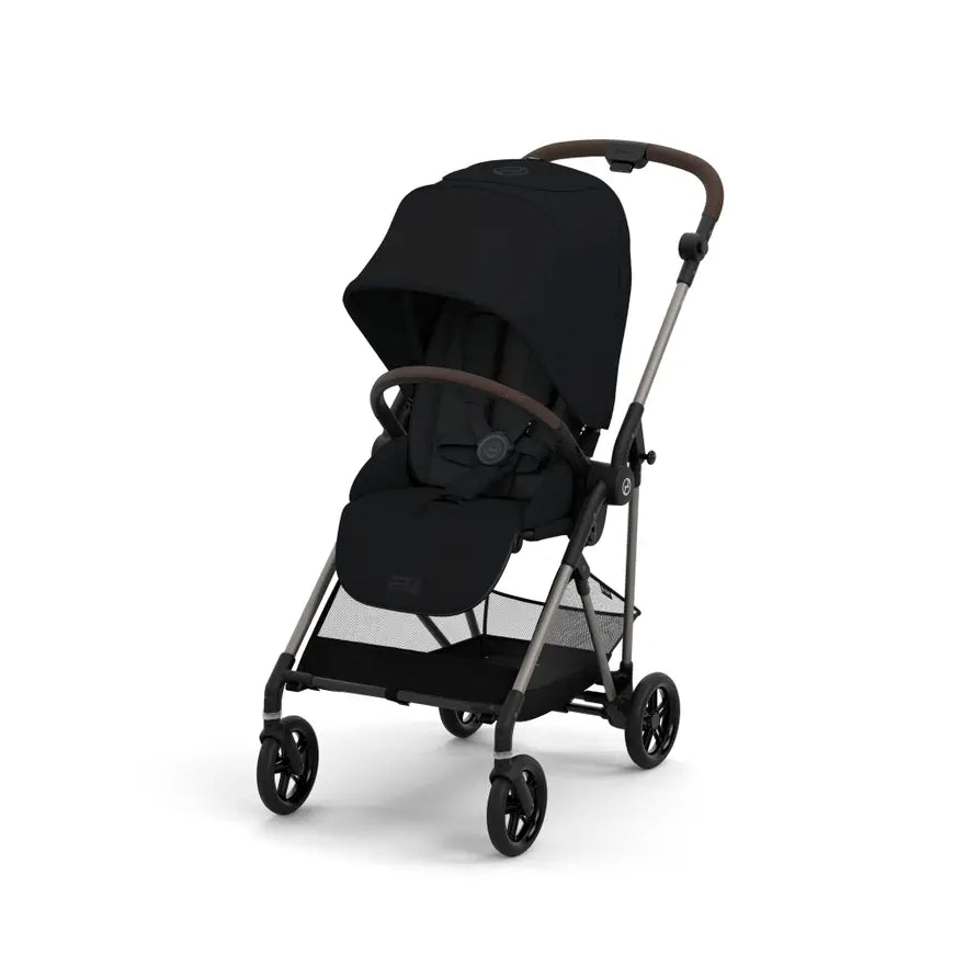 B-Ware Cybex Kinderwagen Buggy Melio Magic Black Stadtwagen Schwarz Sitz Kinderbuggy - 2000586433917